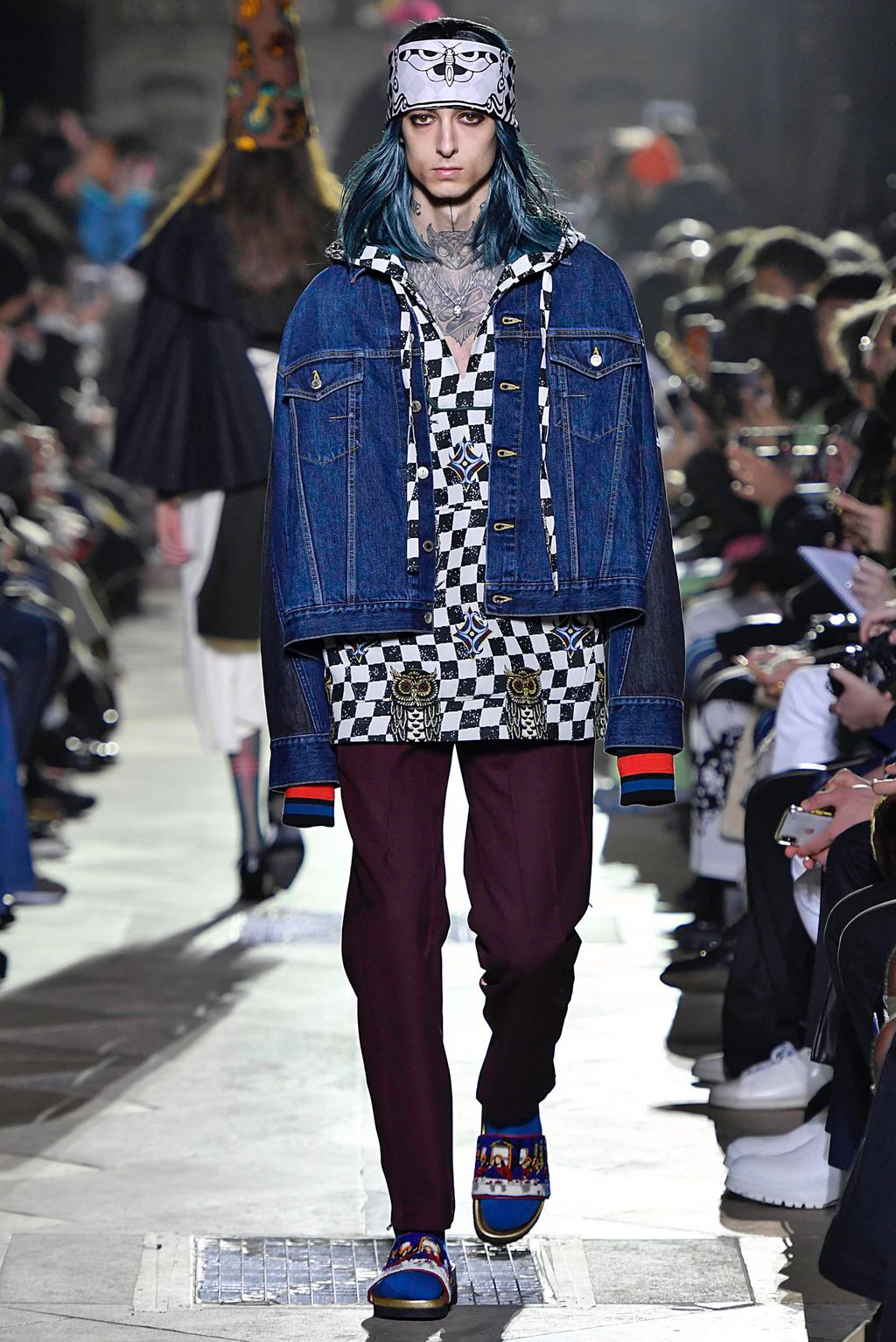 Fashion Week Paris Fall/Winter 2019 look 2 de la collection Facetasm menswear
