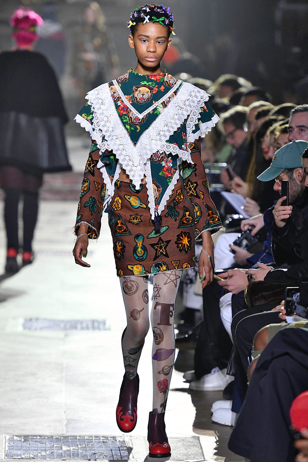 Fashion Week Paris Fall/Winter 2019 look 4 from the Facetasm collection menswear