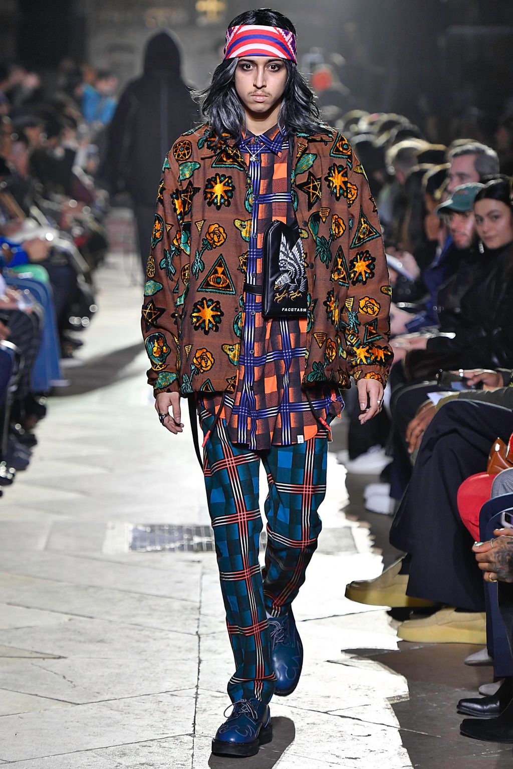 Fashion Week Paris Fall/Winter 2019 look 22 from the Facetasm collection menswear
