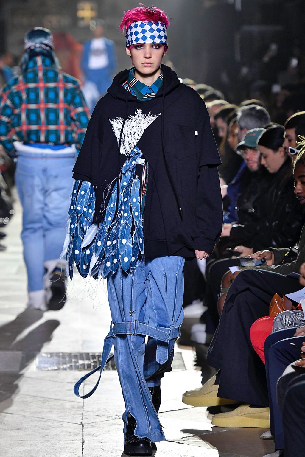 Fashion Week Paris Fall/Winter 2019 look 26 from the Facetasm collection 男装