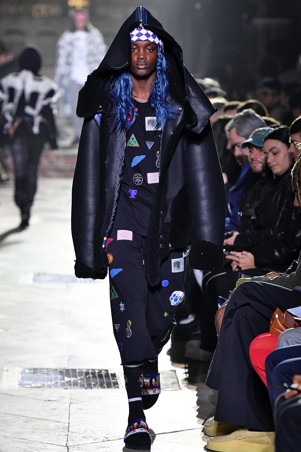 Fashion Week Paris Fall/Winter 2019 look 45 de la collection Facetasm menswear