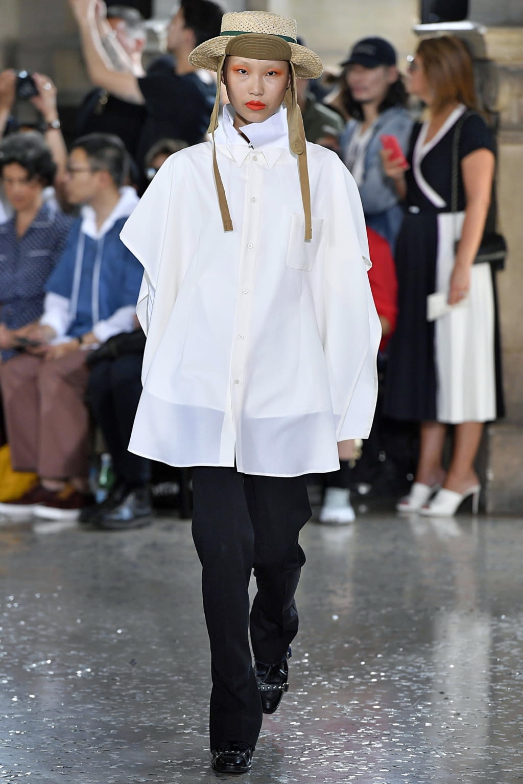 Fashion Week Paris Spring/Summer 2019 look 11 from the Facetasm collection menswear