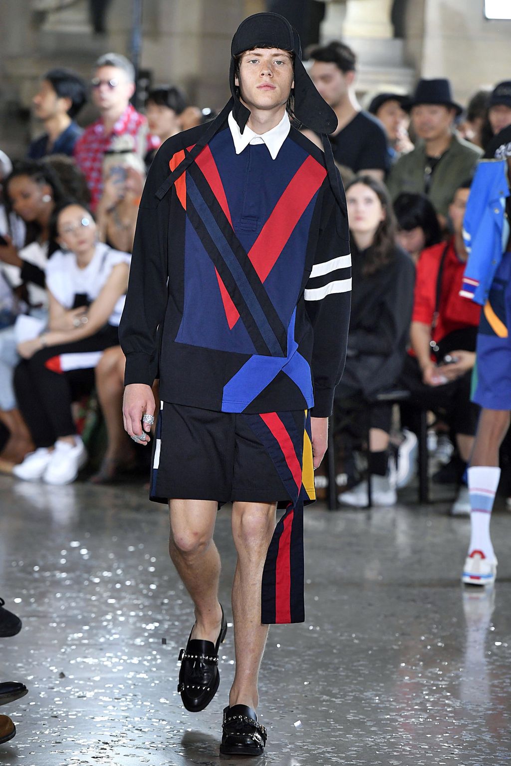 Fashion Week Paris Spring/Summer 2019 look 25 from the Facetasm collection menswear
