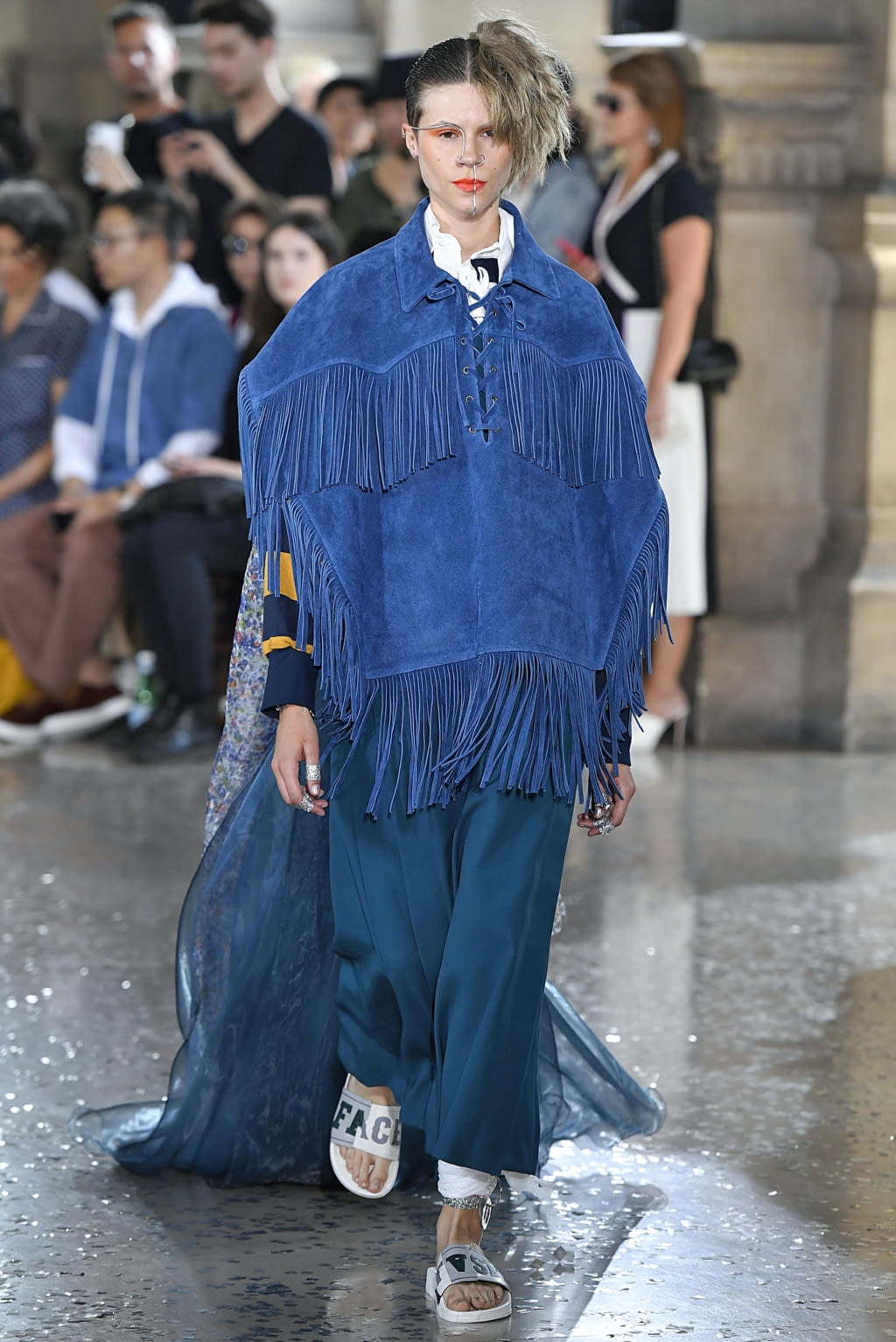 Fashion Week Paris Spring/Summer 2019 look 31 from the Facetasm collection menswear