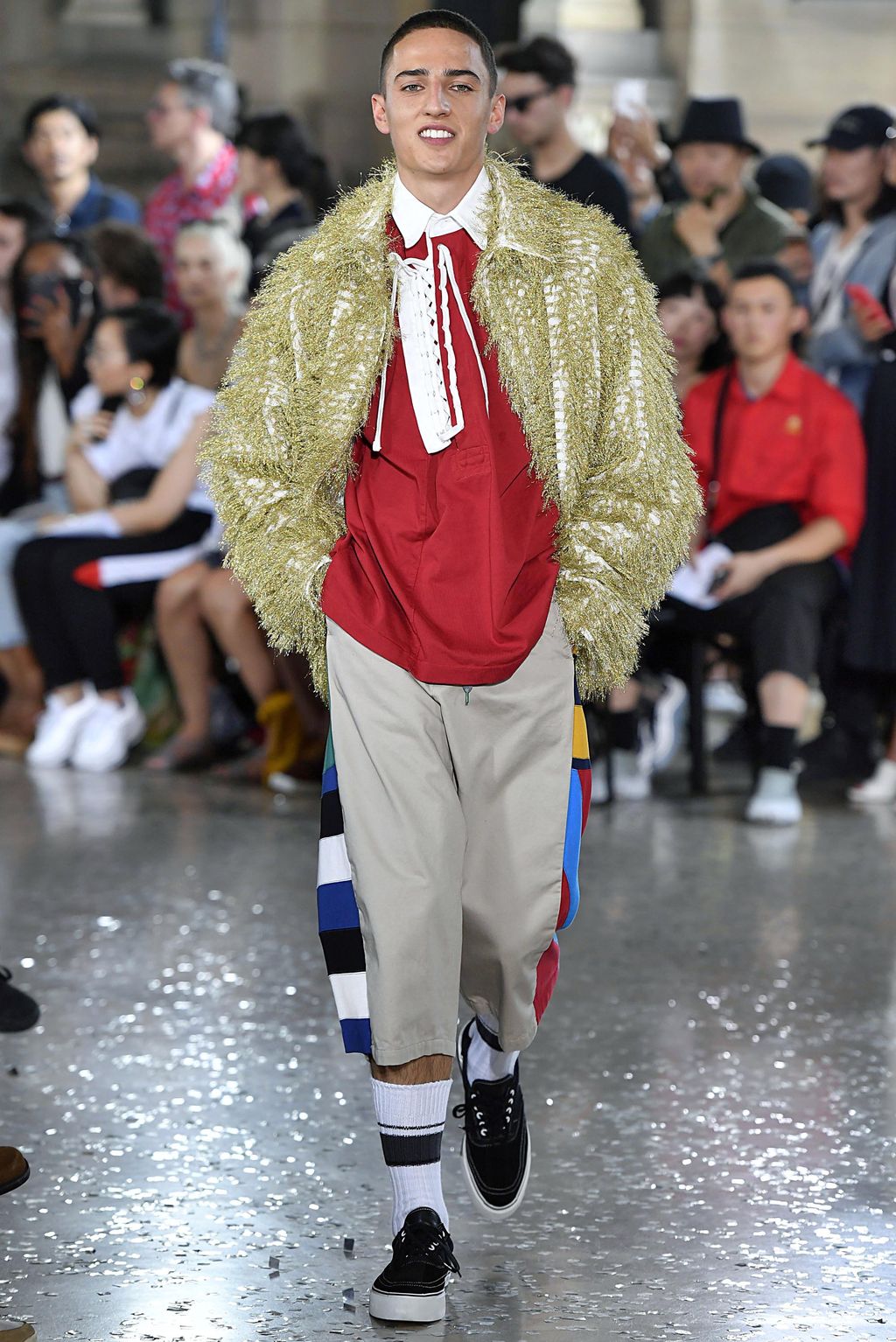 Fashion Week Paris Spring/Summer 2019 look 41 from the Facetasm collection menswear