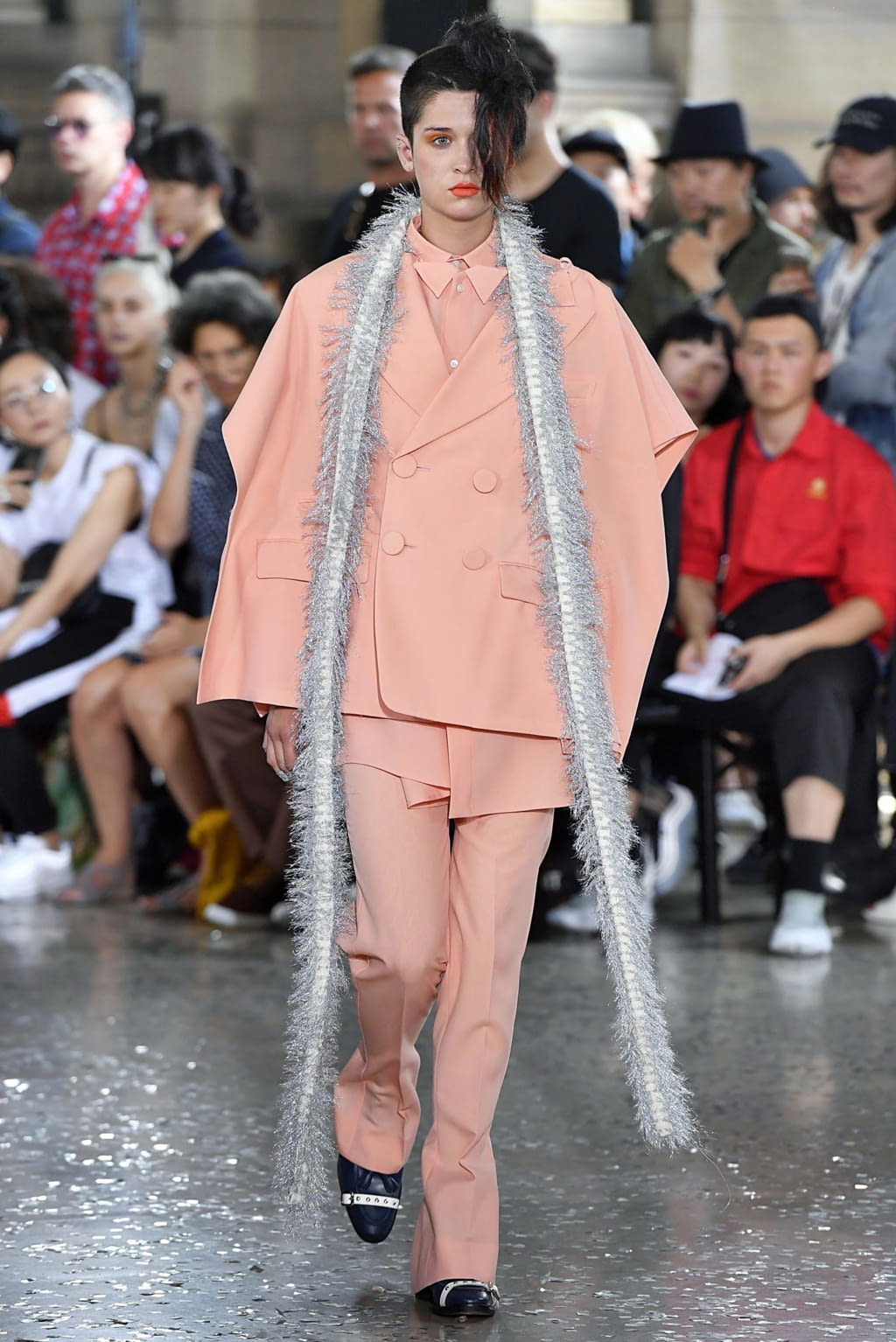 Fashion Week Paris Spring/Summer 2019 look 43 from the Facetasm collection menswear