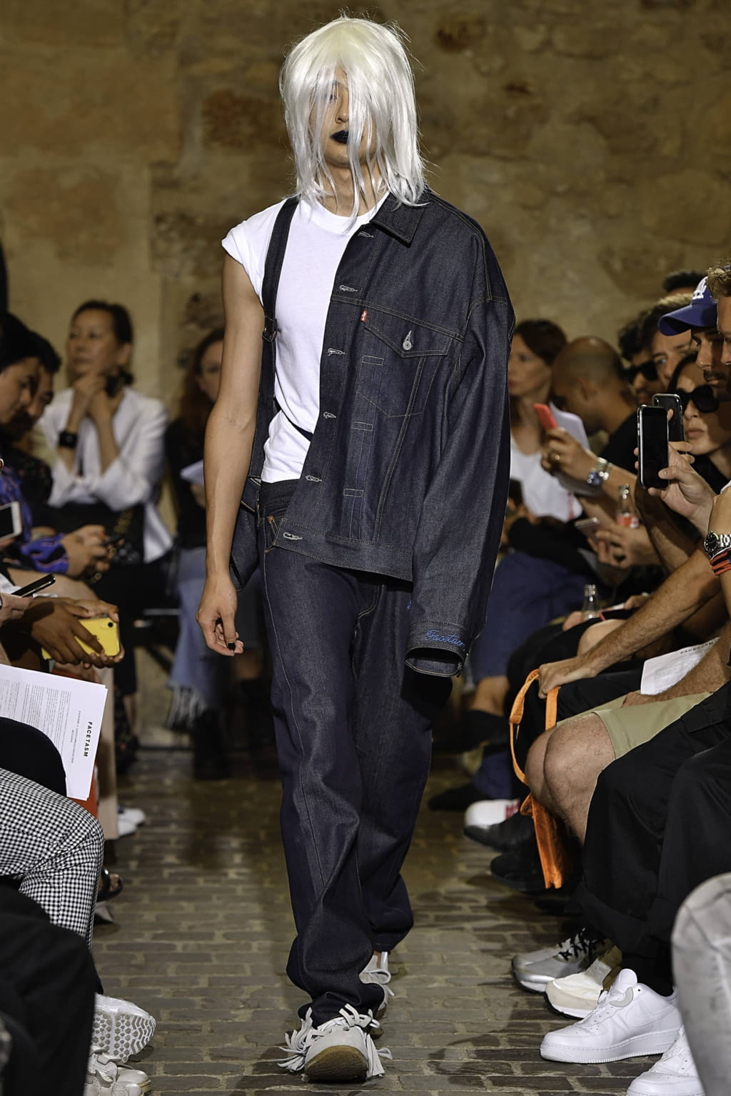Fashion Week Paris Spring/Summer 2020 look 2 from the Facetasm collection 男装