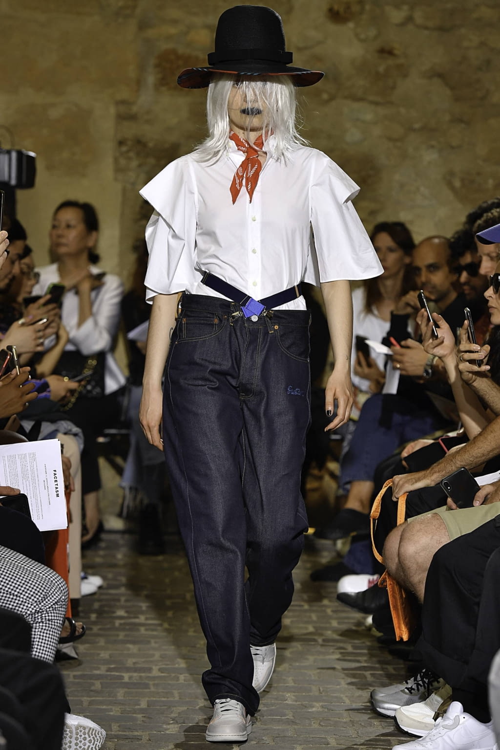 Fashion Week Paris Spring/Summer 2020 look 4 de la collection Facetasm menswear