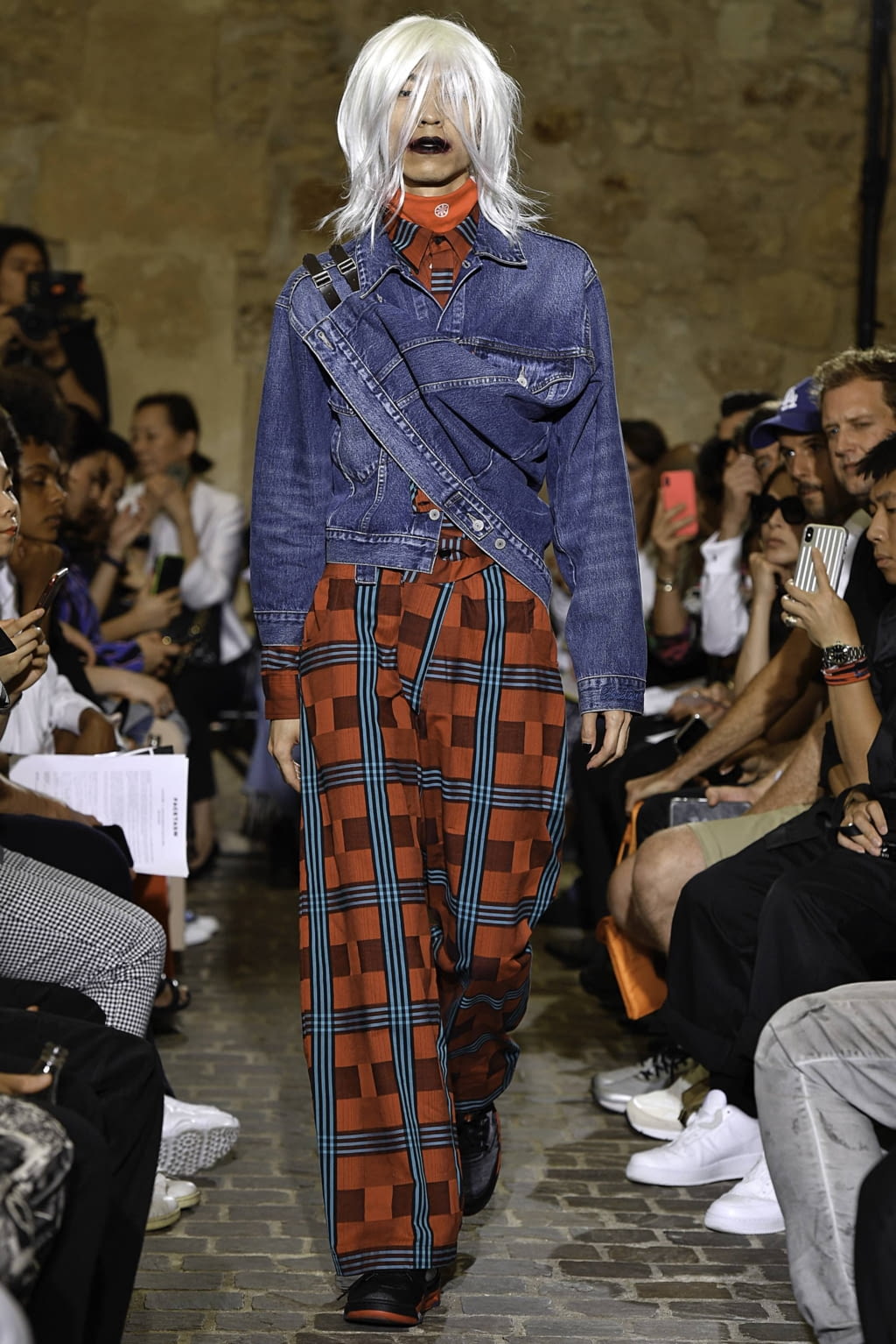 Fashion Week Paris Spring/Summer 2020 look 6 from the Facetasm collection 男装