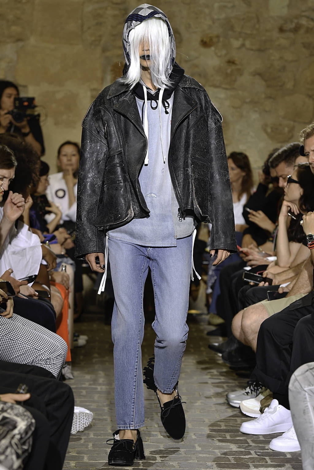 Fashion Week Paris Spring/Summer 2020 look 10 from the Facetasm collection menswear