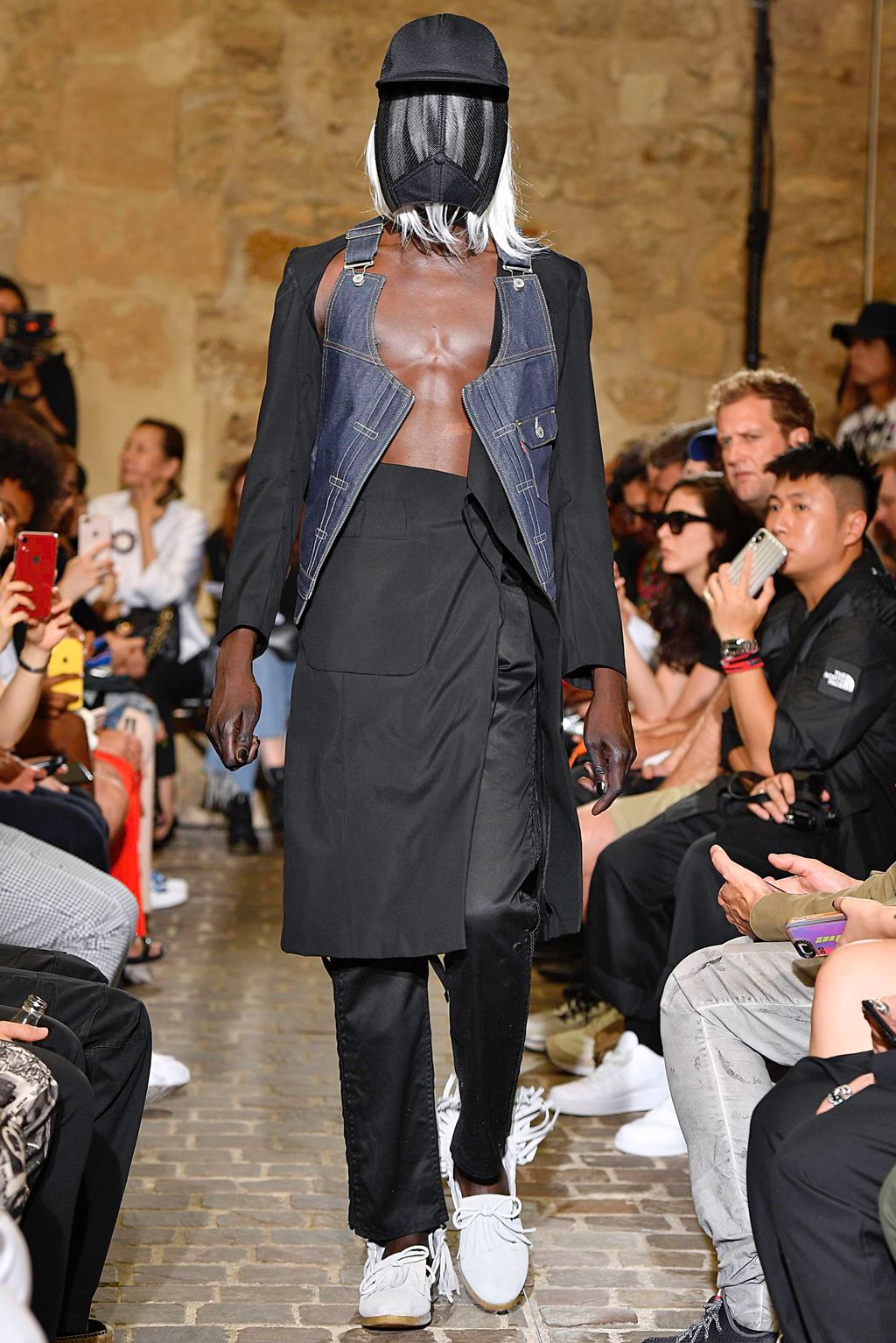 Fashion Week Paris Spring/Summer 2020 look 11 from the Facetasm collection menswear