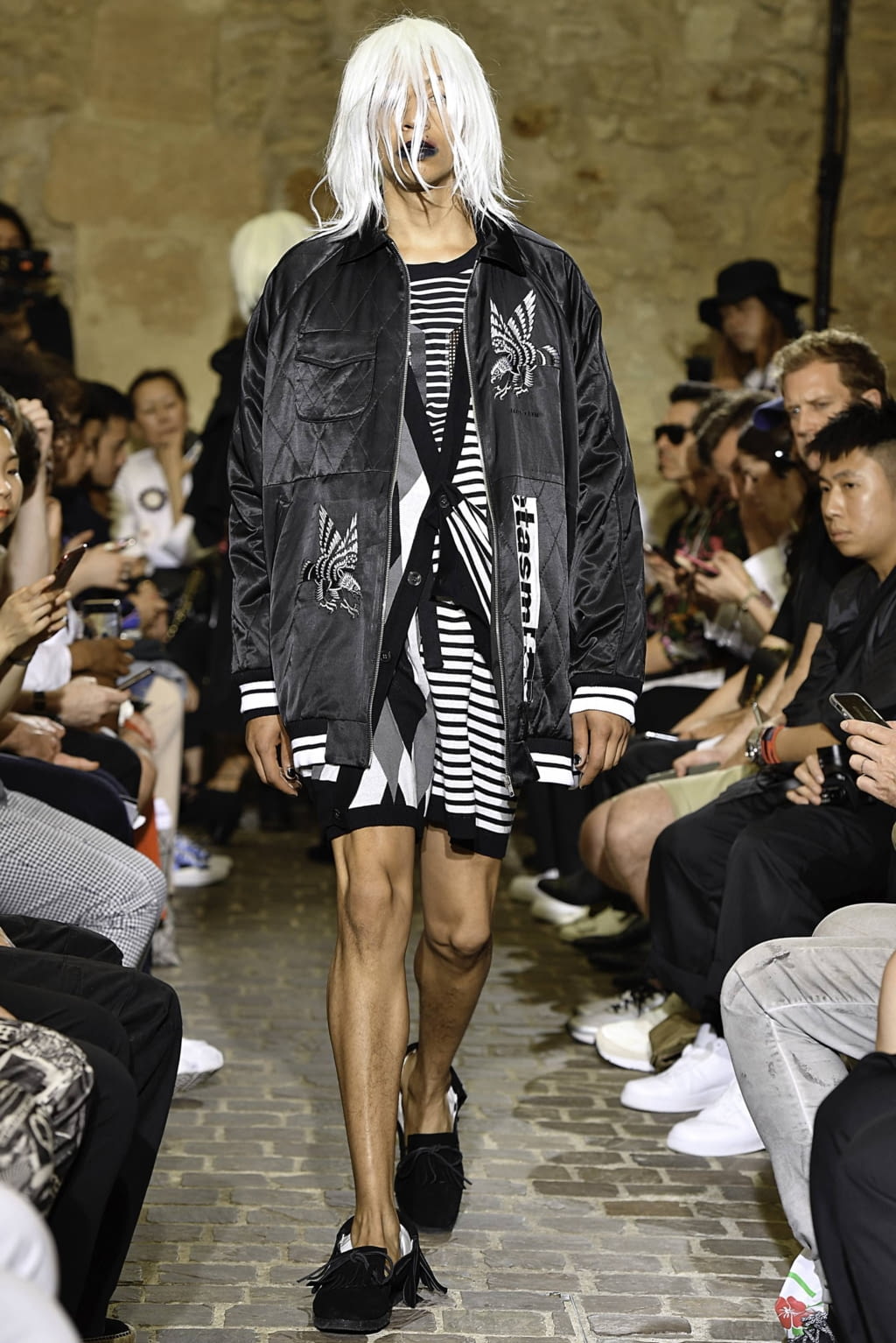 Fashion Week Paris Spring/Summer 2020 look 22 from the Facetasm collection 男装