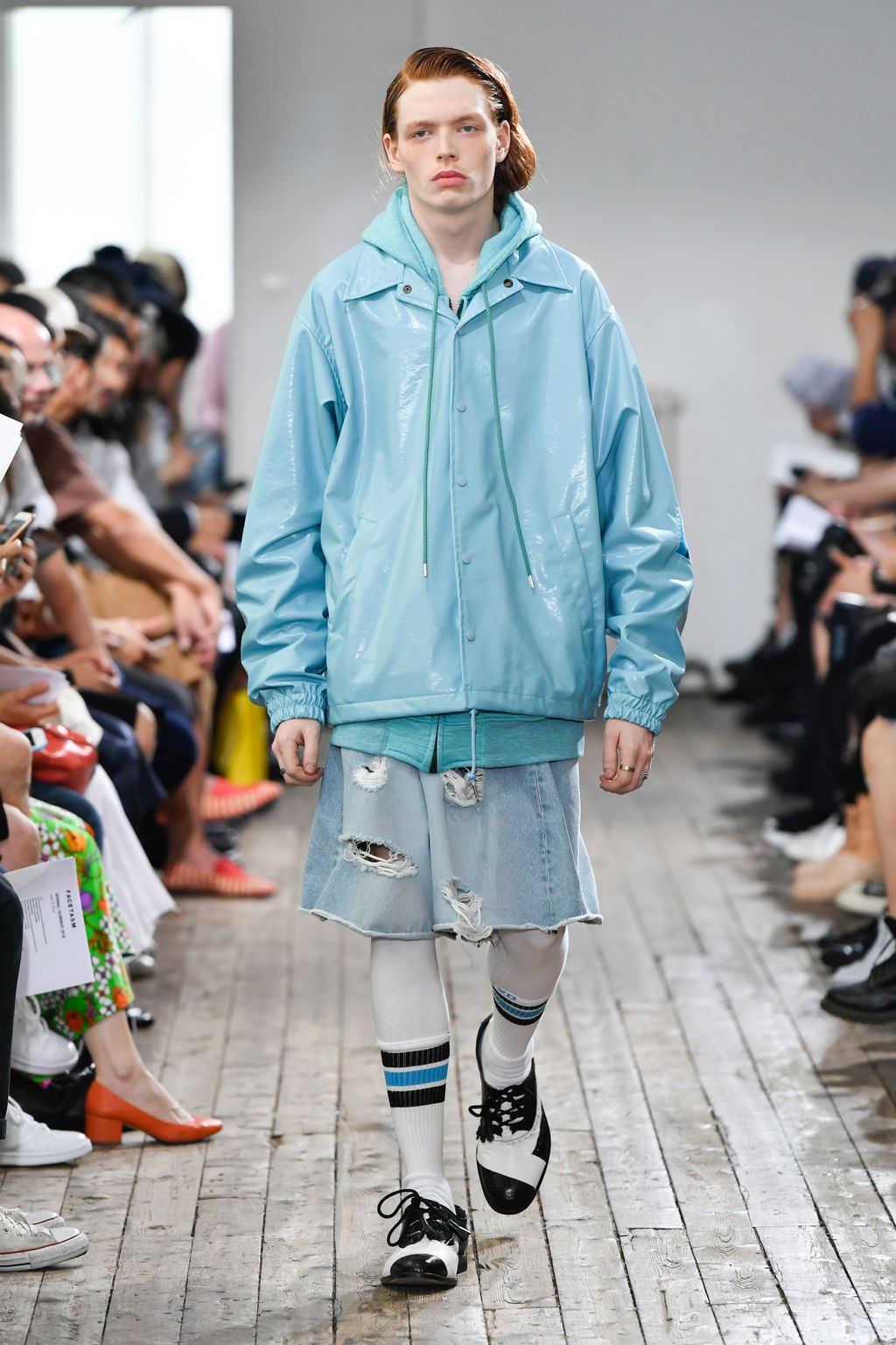 Fashion Week Paris Spring/Summer 2018 look 10 from the Facetasm collection menswear