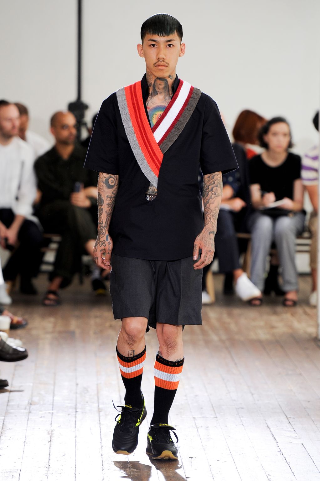 Fashion Week Paris Spring/Summer 2017 look 10 from the Facetasm collection menswear