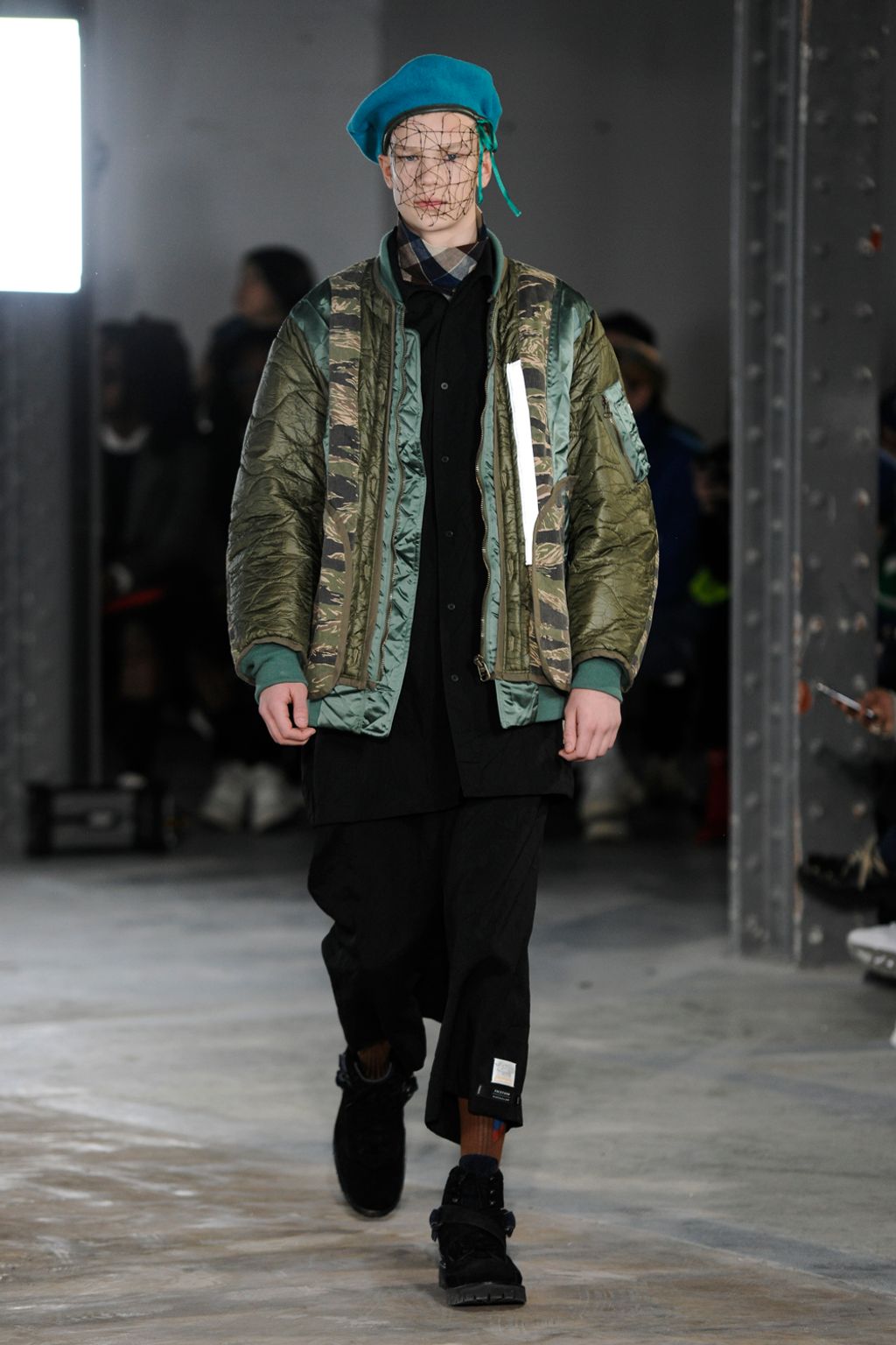 Fashion Week Paris Fall/Winter 2018 look 23 from the Facetasm collection 男装