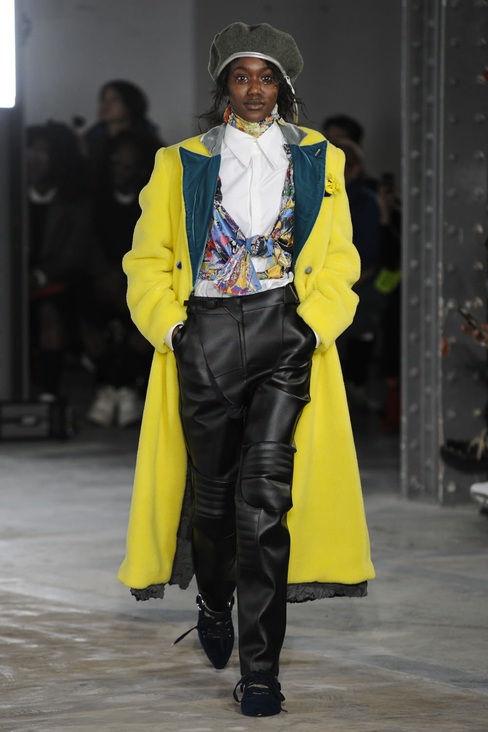 Fashion Week Paris Fall/Winter 2018 look 28 from the Facetasm collection 男装