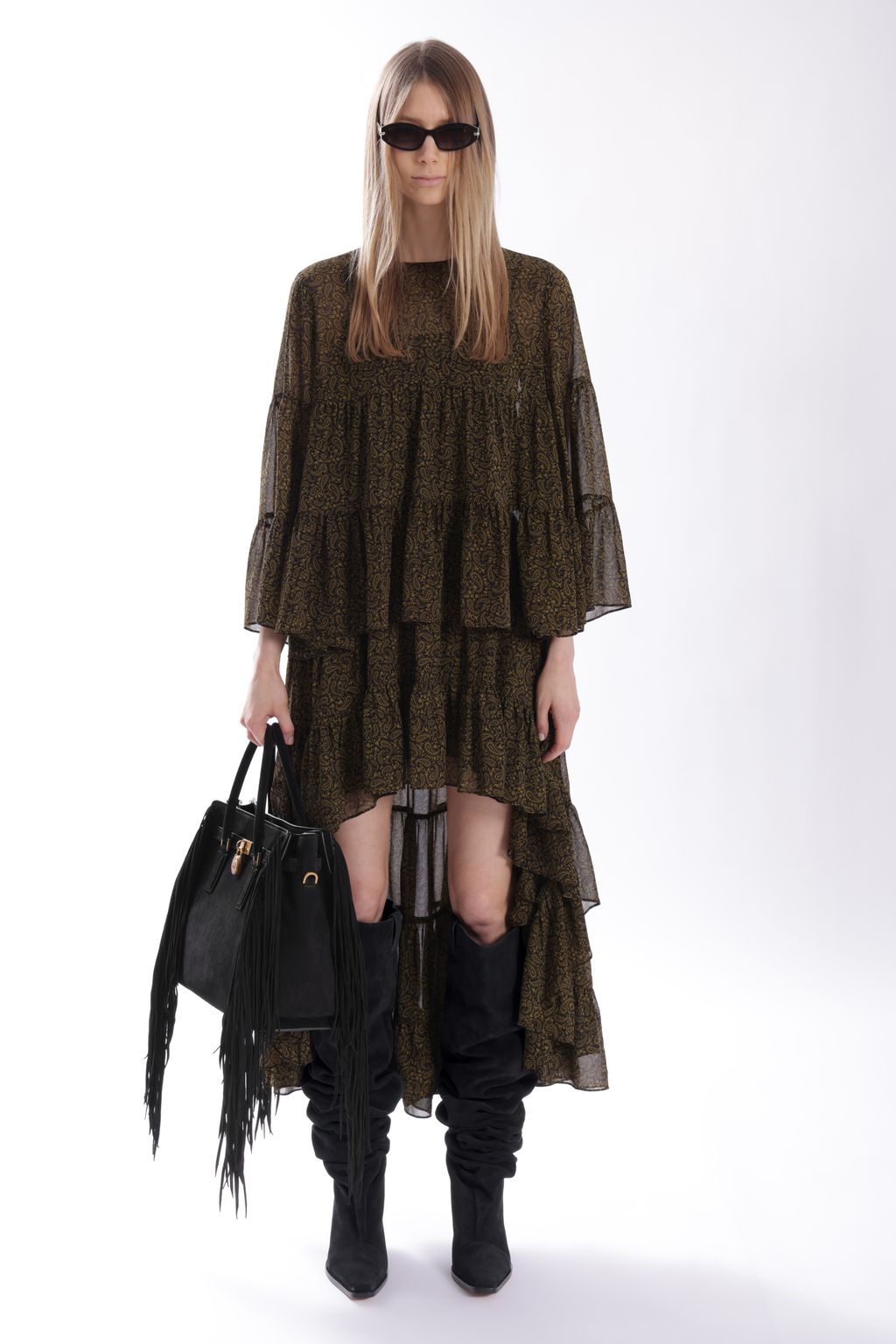 Fashion Week New York Fall/Winter 2025 look 19 de la collection MICHAEL Michael Kors womenswear