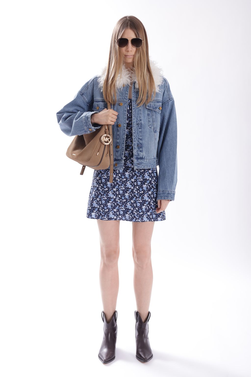 Fashion Week New York Fall/Winter 2025 look 7 from the MICHAEL Michael Kors collection womenswear