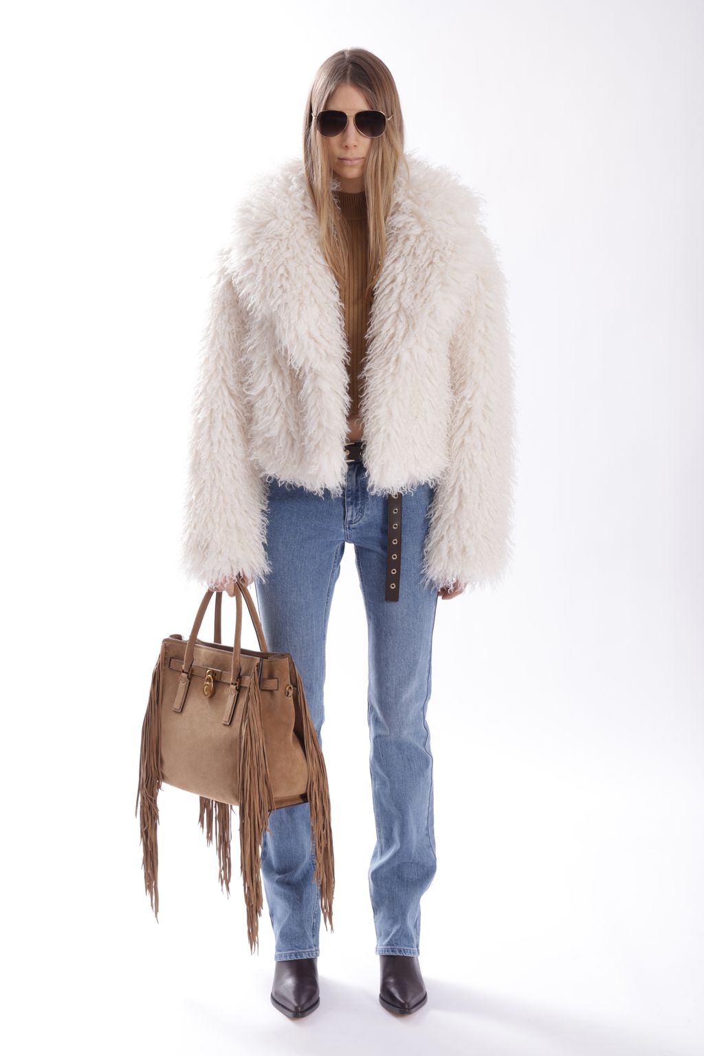 Fashion Week New York Fall/Winter 2025 look 9 from the MICHAEL Michael Kors collection womenswear