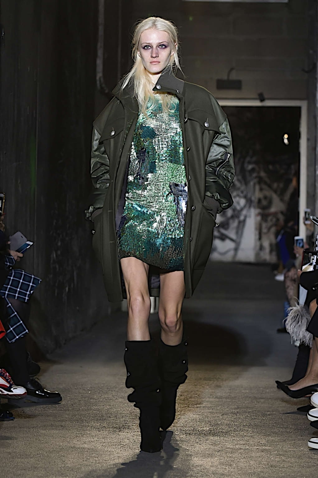 Fashion Week Paris Fall/Winter 2019 look 1 from the Faith Connexion collection womenswear