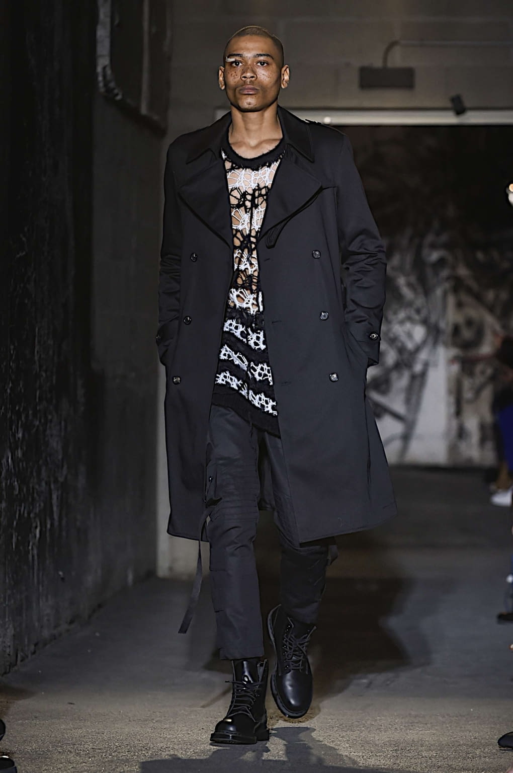 Fashion Week Paris Fall/Winter 2019 look 10 from the Faith Connexion collection 女装