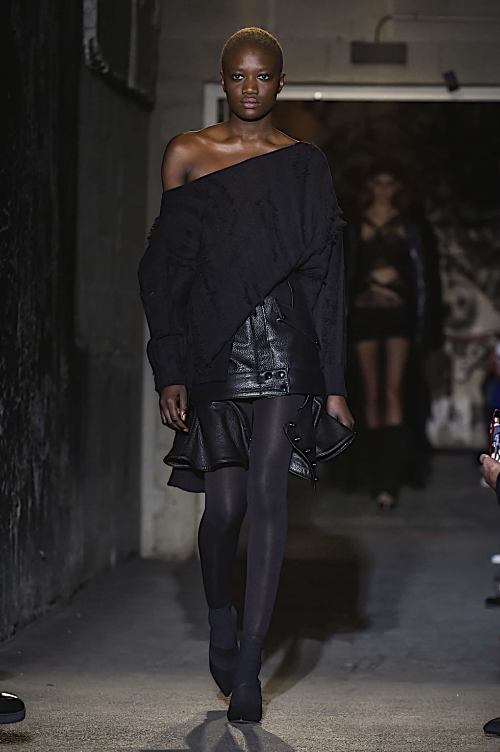 Fashion Week Paris Fall/Winter 2019 look 14 from the Faith Connexion collection womenswear
