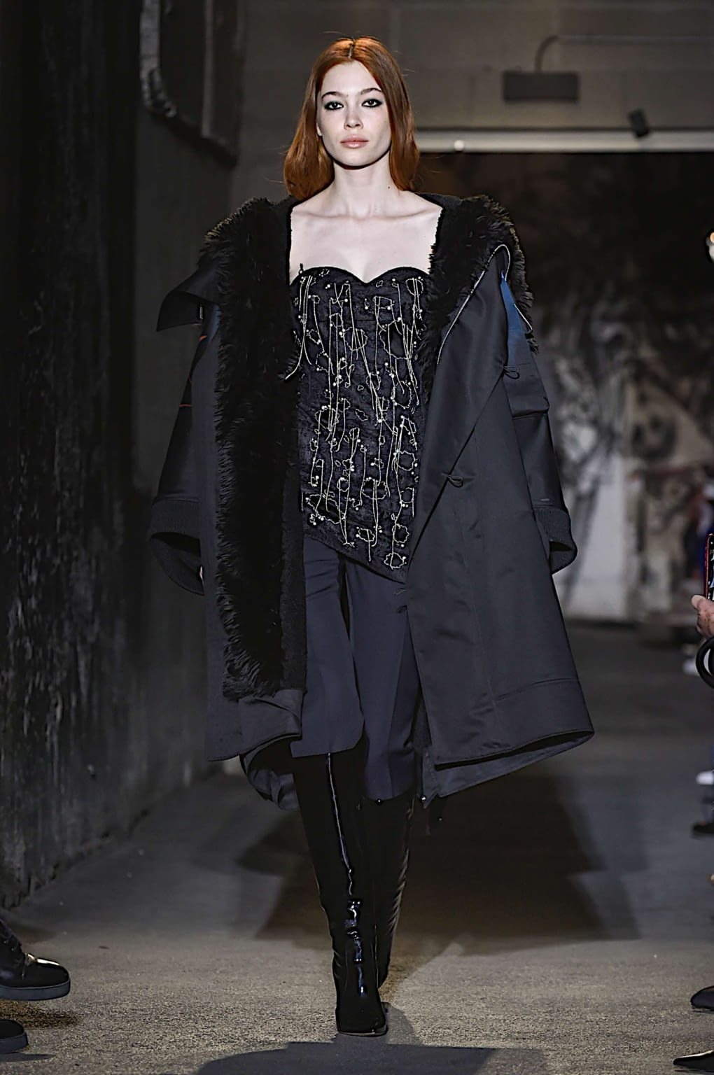 Fashion Week Paris Fall/Winter 2019 look 17 from the Faith Connexion collection womenswear