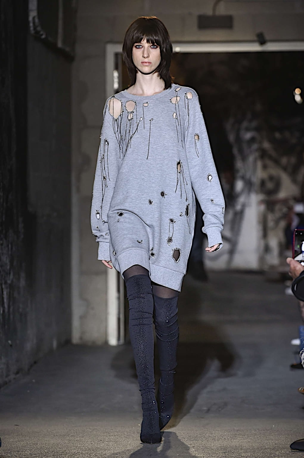 Fashion Week Paris Fall/Winter 2019 look 18 from the Faith Connexion collection womenswear