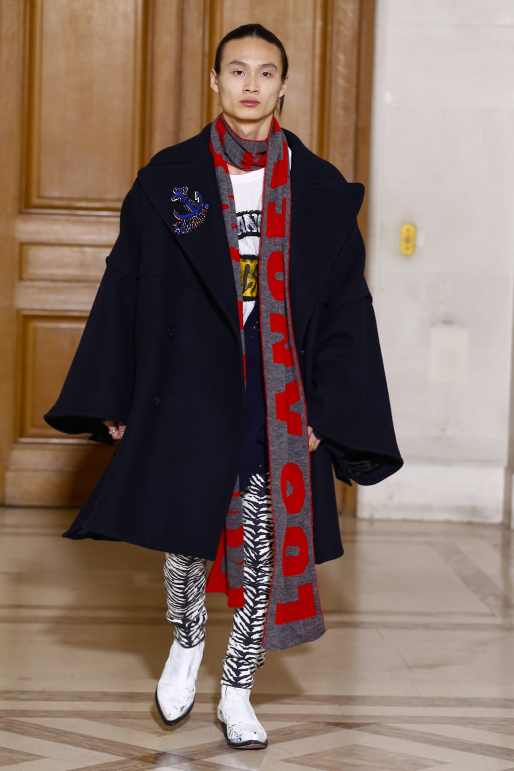 Fashion Week Paris Fall/Winter 2017 look 21 from the Faith Connexion collection womenswear