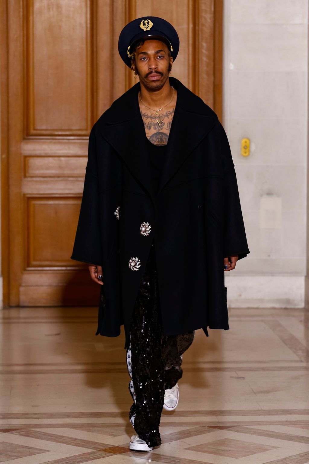 Fashion Week Paris Fall/Winter 2017 look 28 from the Faith Connexion collection womenswear