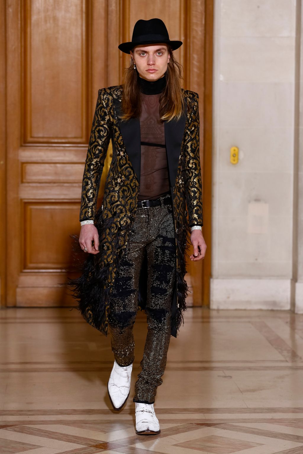 Fashion Week Paris Fall/Winter 2017 look 34 from the Faith Connexion collection womenswear
