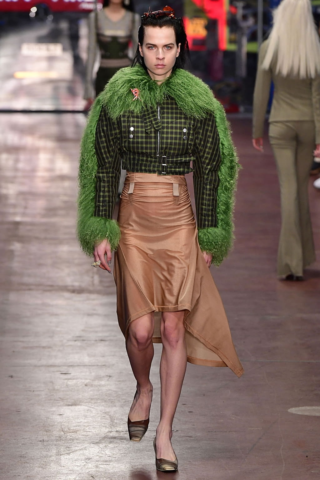 Fashion Week London Fall/Winter 2019 look 32 from the Fashion East collection womenswear