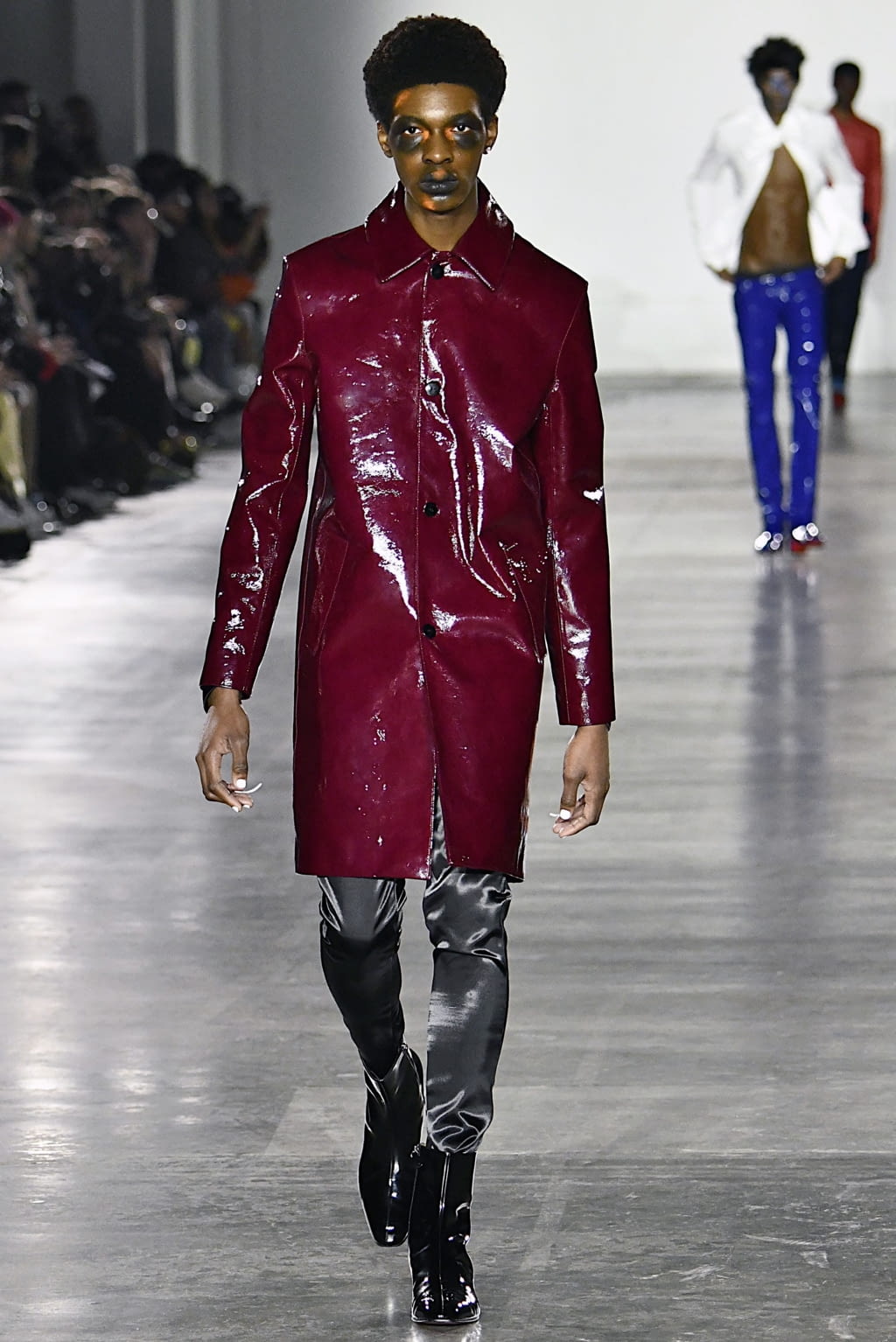 Fashion Week London Fall/Winter 2019 look 24 from the Fashion East collection menswear