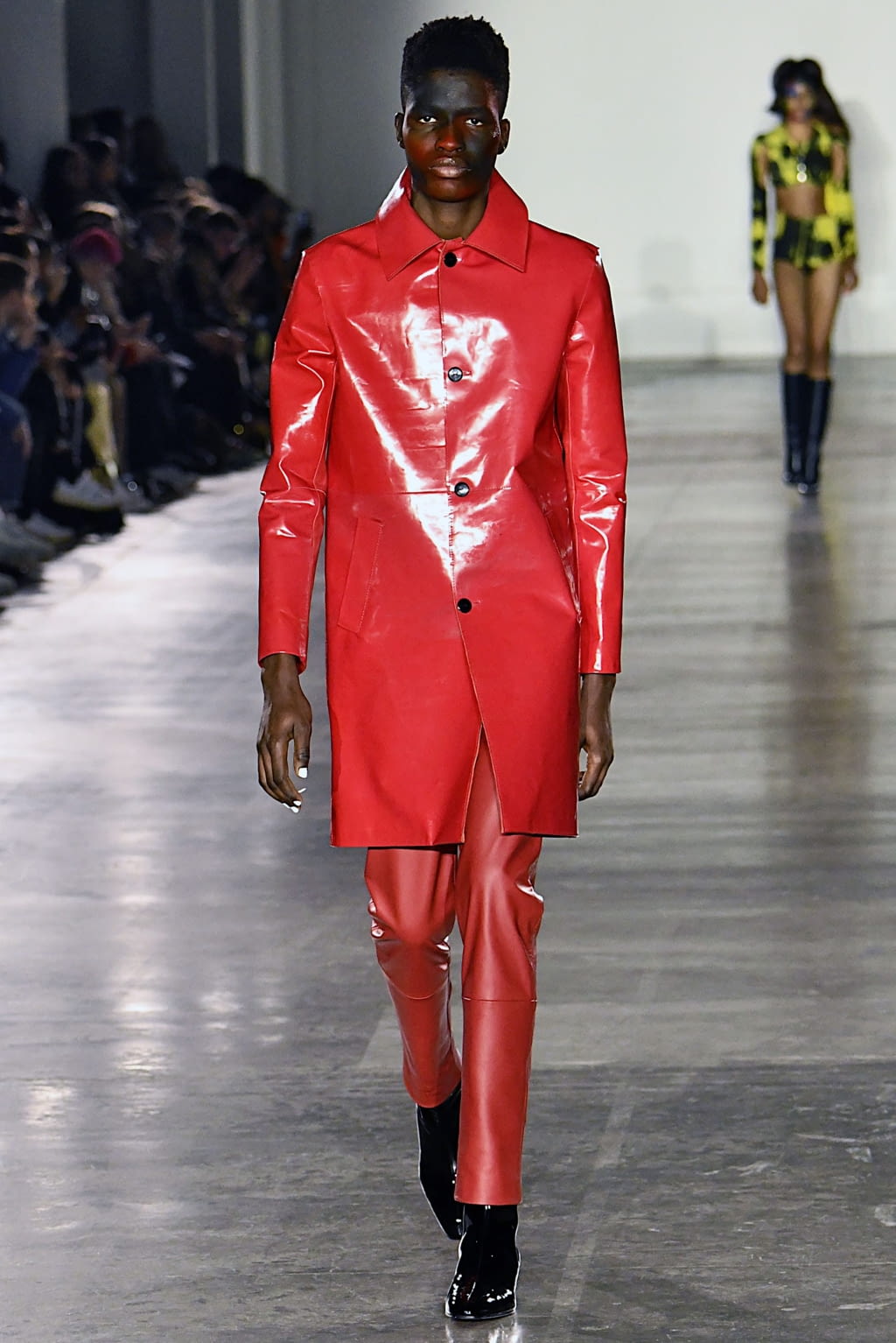 Fashion Week London Fall/Winter 2019 look 28 from the Fashion East collection menswear