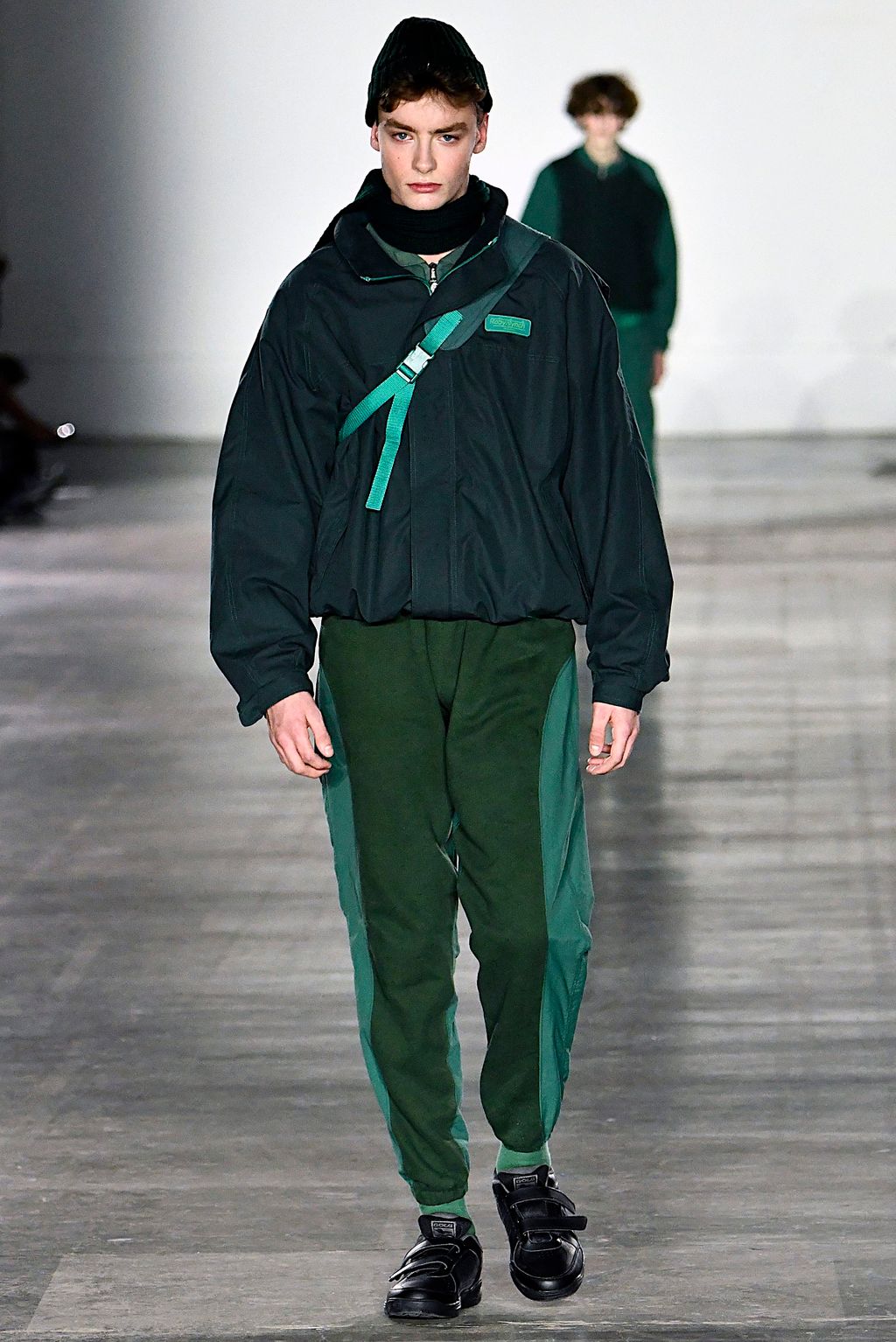 Fashion Week London Fall/Winter 2019 look 11 from the Fashion East collection 男装