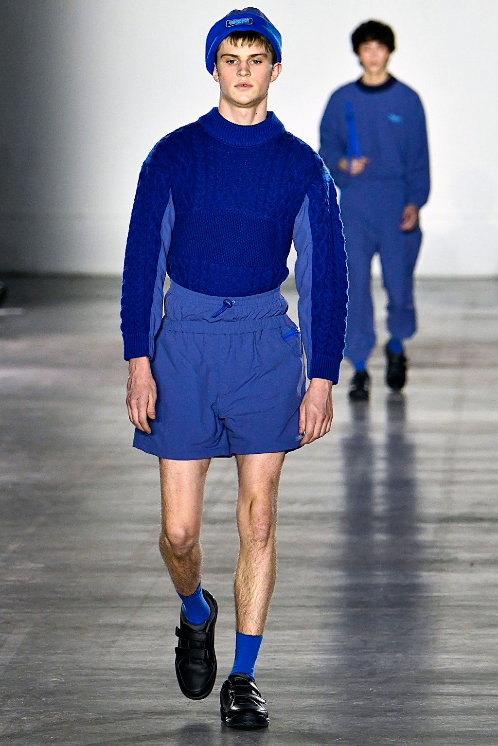 Fashion Week London Fall/Winter 2019 look 2 from the Fashion East collection menswear