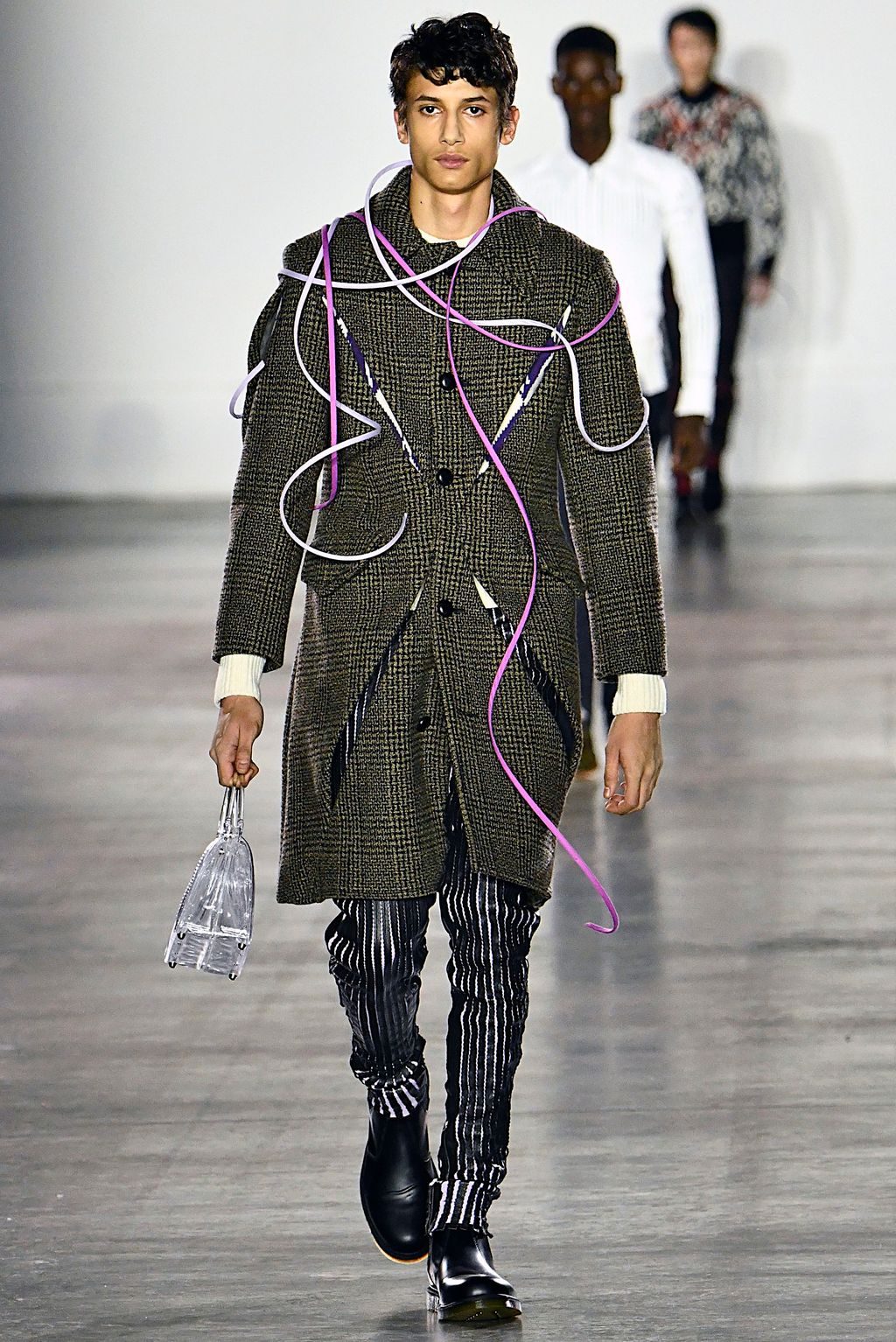 Fashion Week London Fall/Winter 2019 look 31 from the Fashion East collection 男装