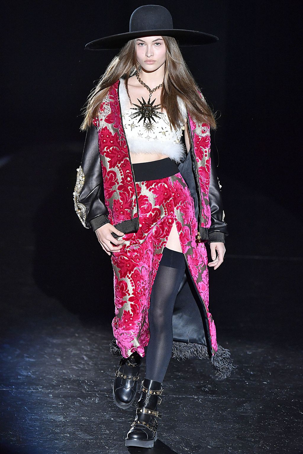 Fashion Week Milan Fall/Winter 2017 look 1 from the Fausto Puglisi collection womenswear