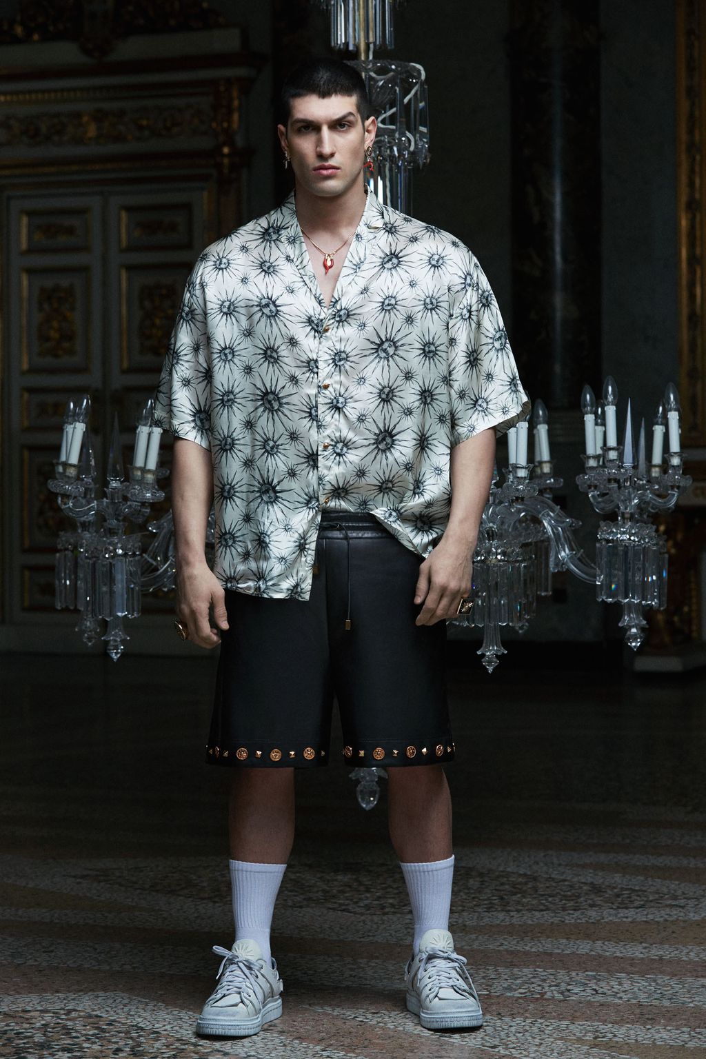 Fashion Week Milan Pre-Fall 2017 look 47 from the Fausto Puglisi collection womenswear