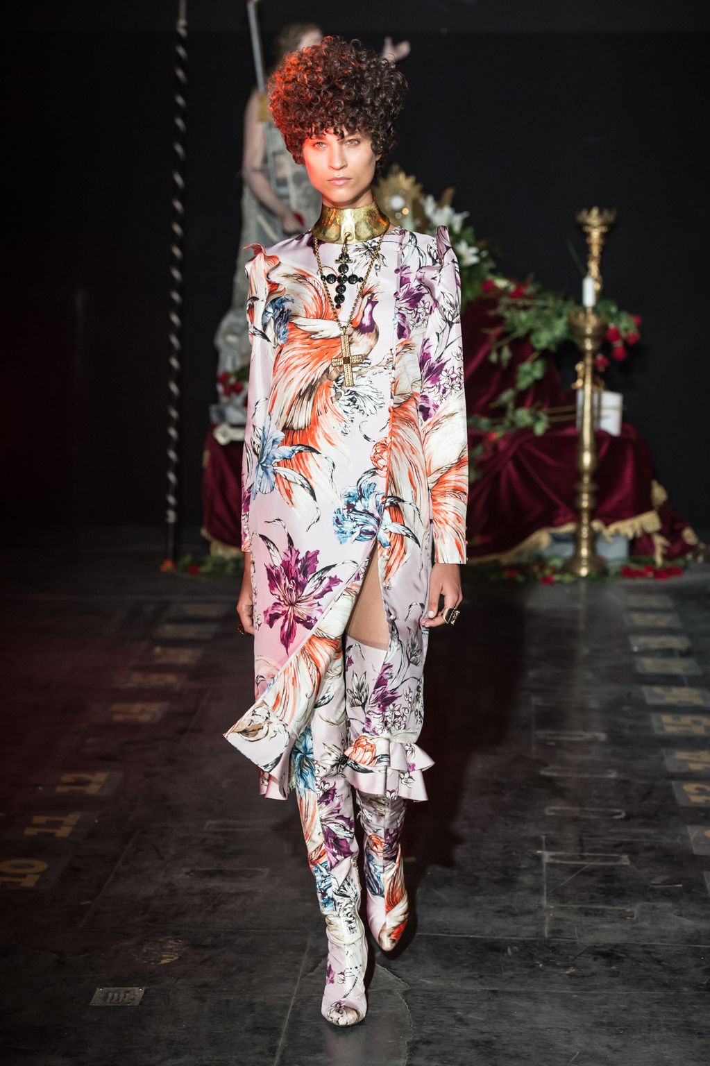 Fashion Week Milan Spring/Summer 2017 look 6 de la collection Fausto Puglisi womenswear