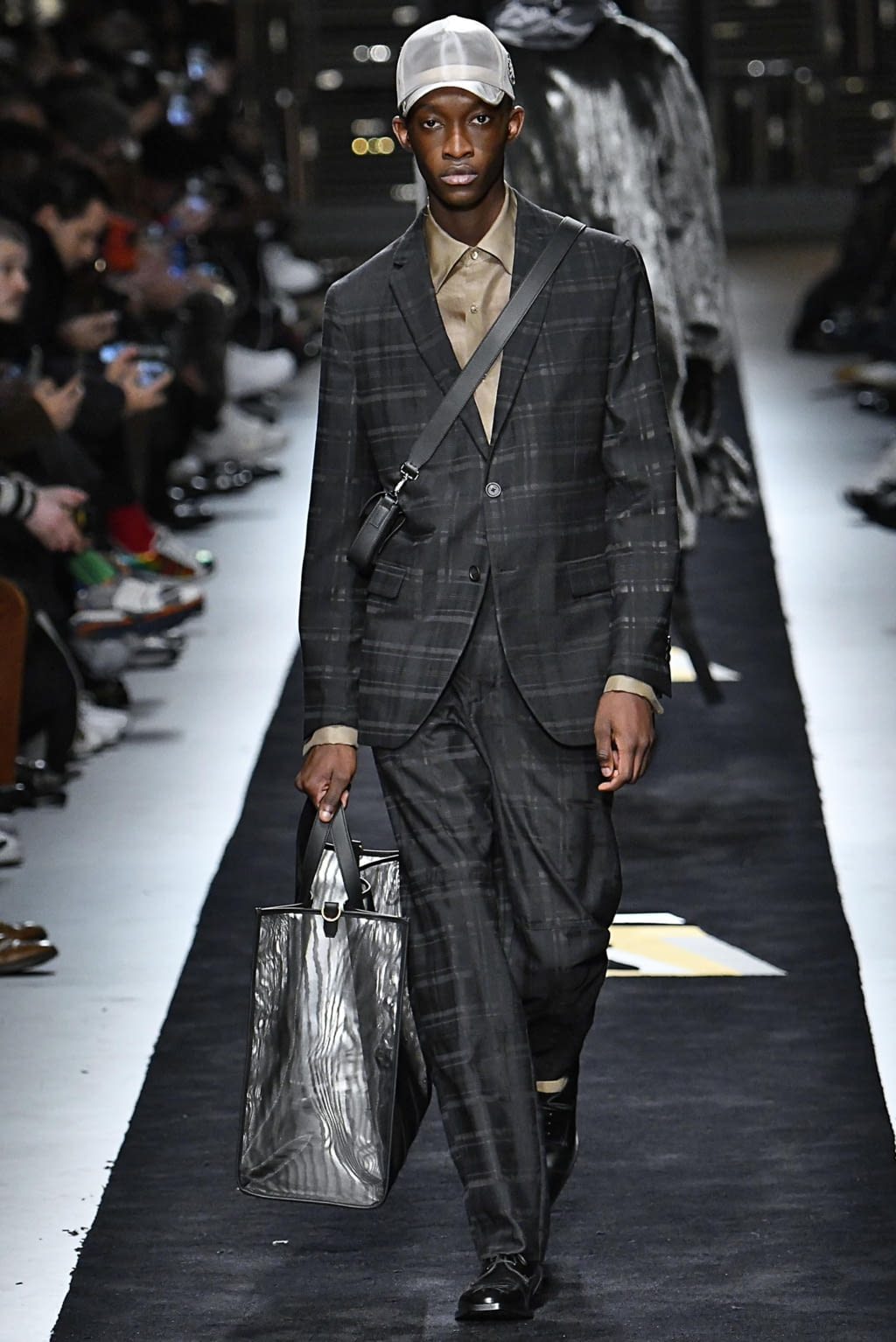 Fashion Week Milan Fall/Winter 2019 look 57 from the Fendi collection menswear