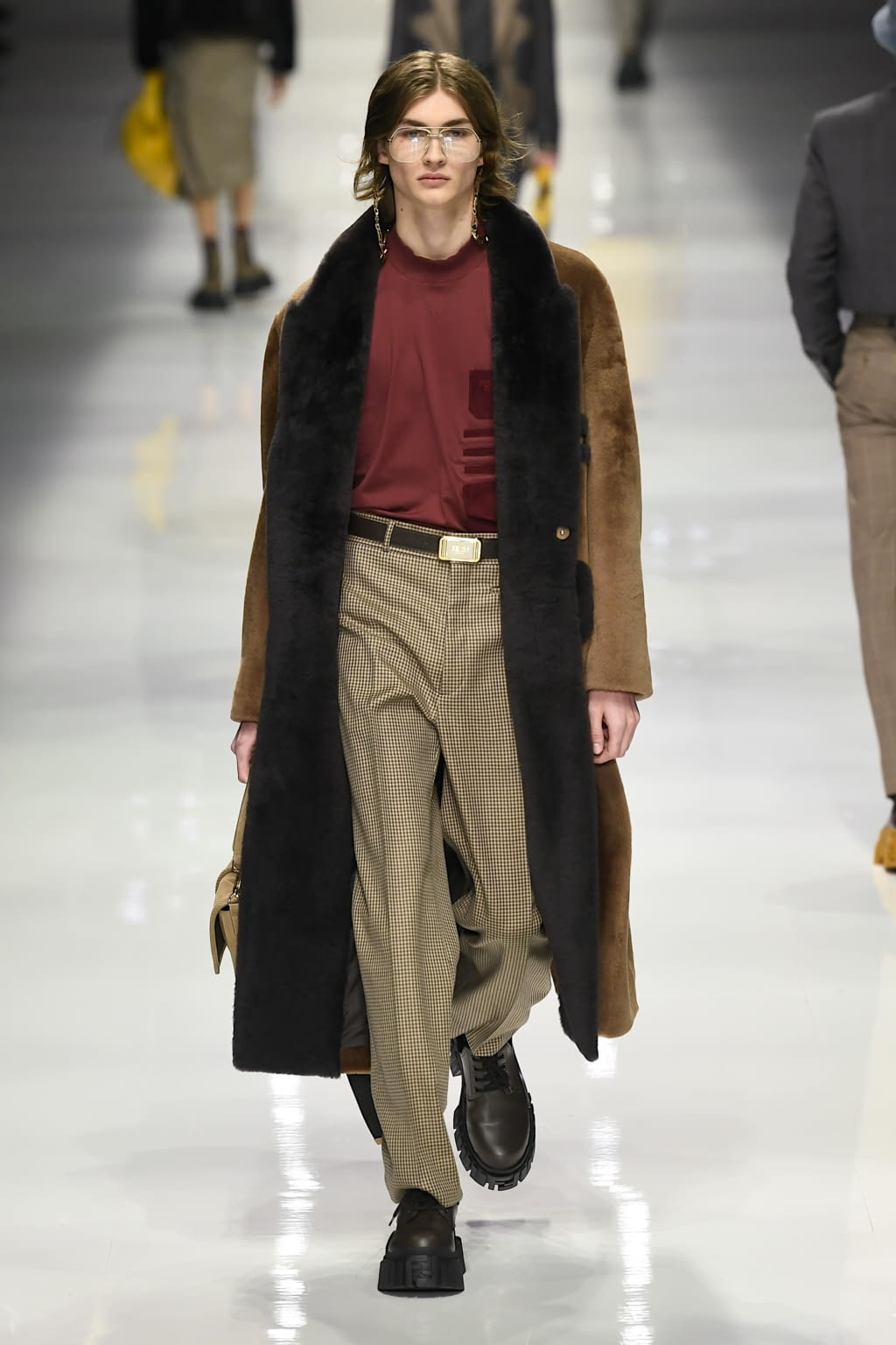 Fashion Week Milan Fall/Winter 2020 look 29 from the Fendi collection menswear