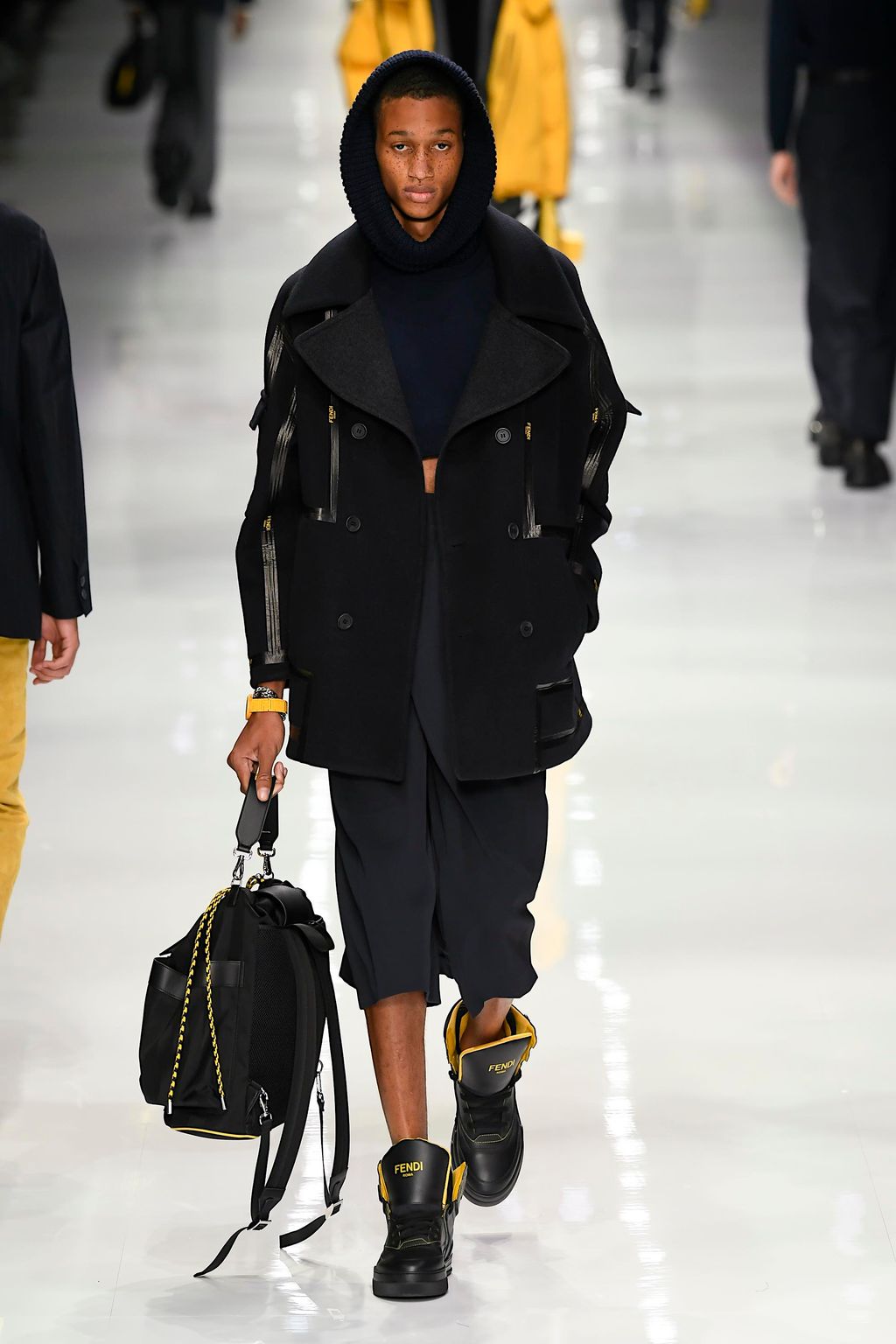 Fashion Week Milan Fall/Winter 2020 look 41 de la collection Fendi menswear