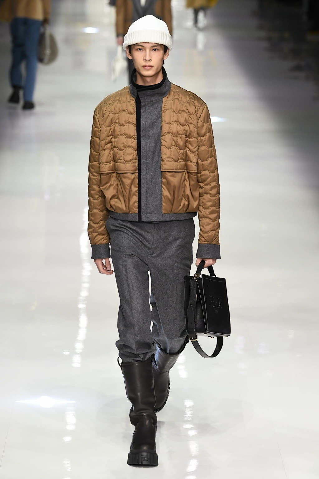 Fashion Week Milan Fall/Winter 2020 look 48 from the Fendi collection menswear