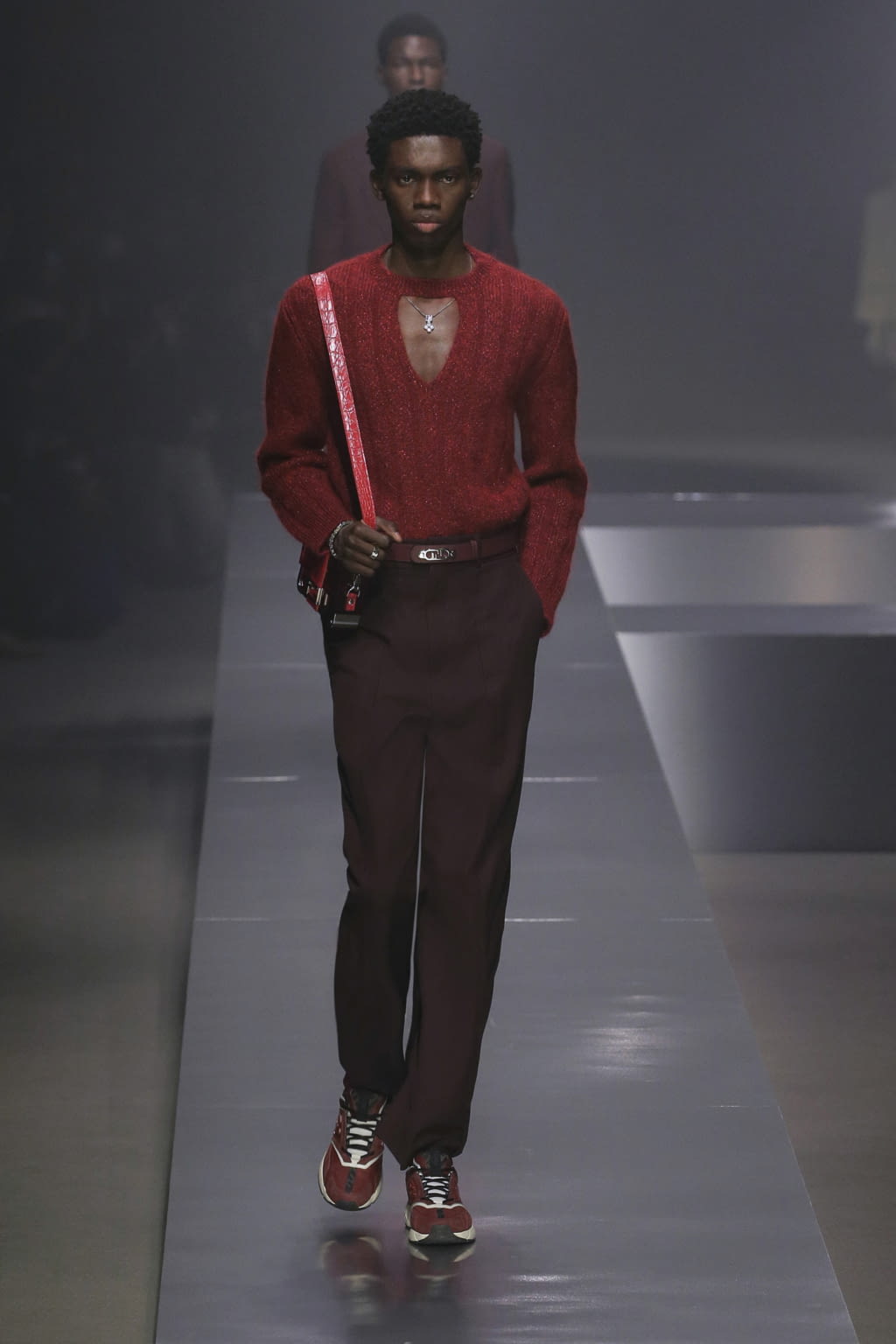 Fashion Week Milan Fall/Winter 2022 look 25 from the Fendi collection 男装