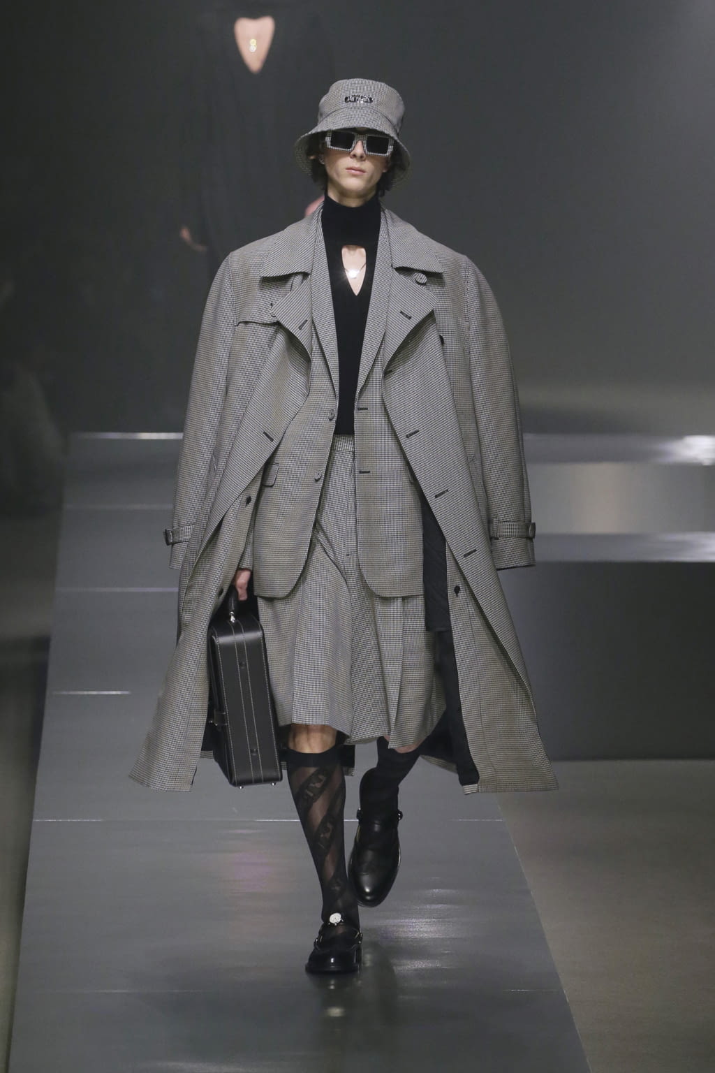 Fashion Week Milan Fall/Winter 2022 look 34 from the Fendi collection menswear