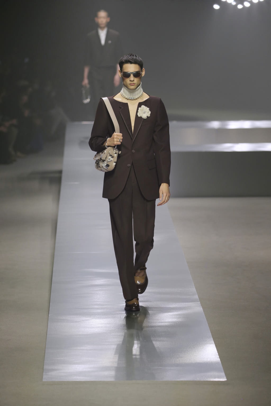 Fashion Week Milan Fall/Winter 2022 look 52 from the Fendi collection menswear