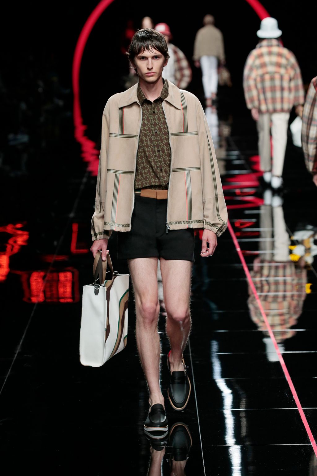 Fashion Week Milan Spring/Summer 2019 look 29 from the Fendi collection menswear