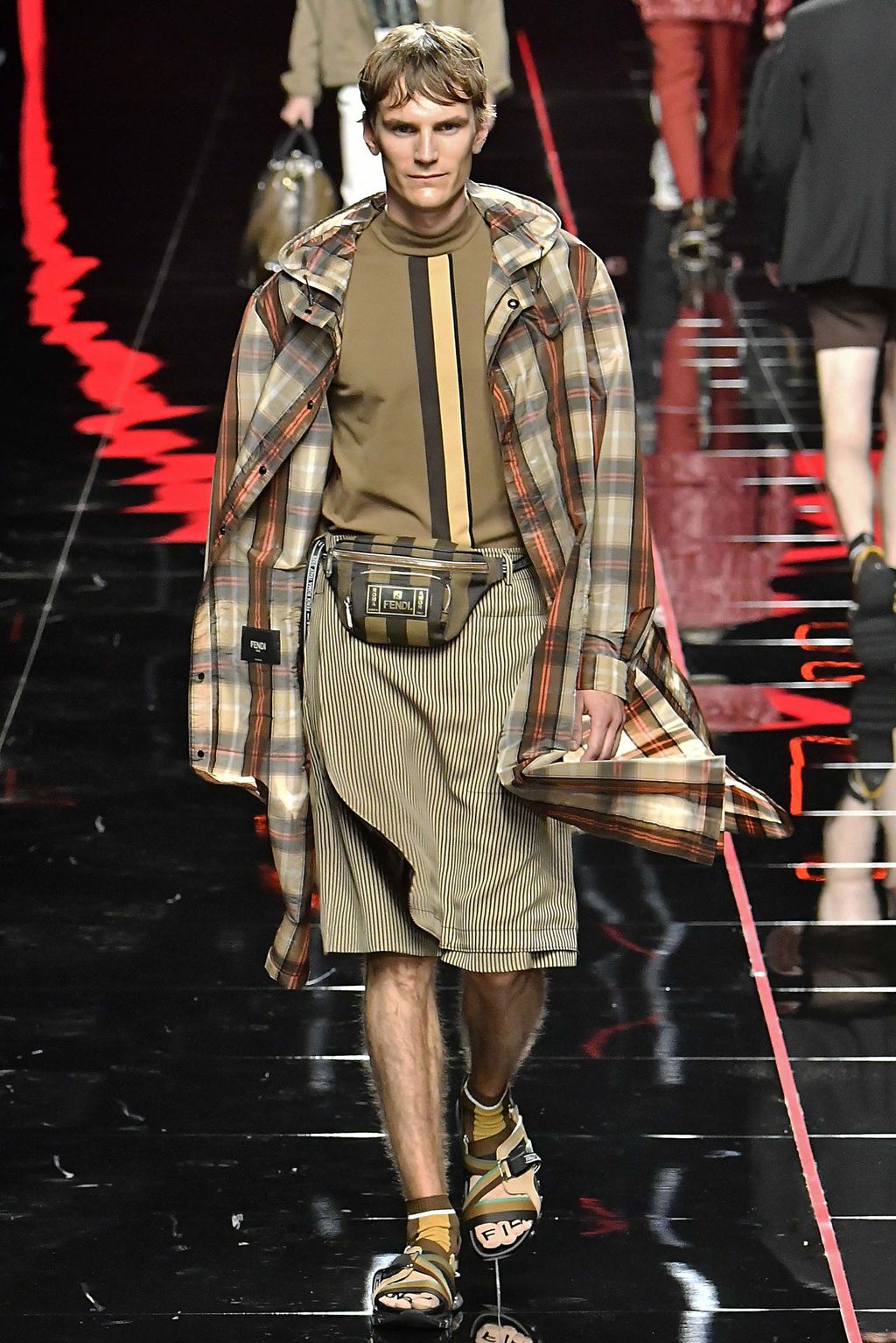 Fashion Week Milan Spring/Summer 2019 look 25 from the Fendi collection 男装