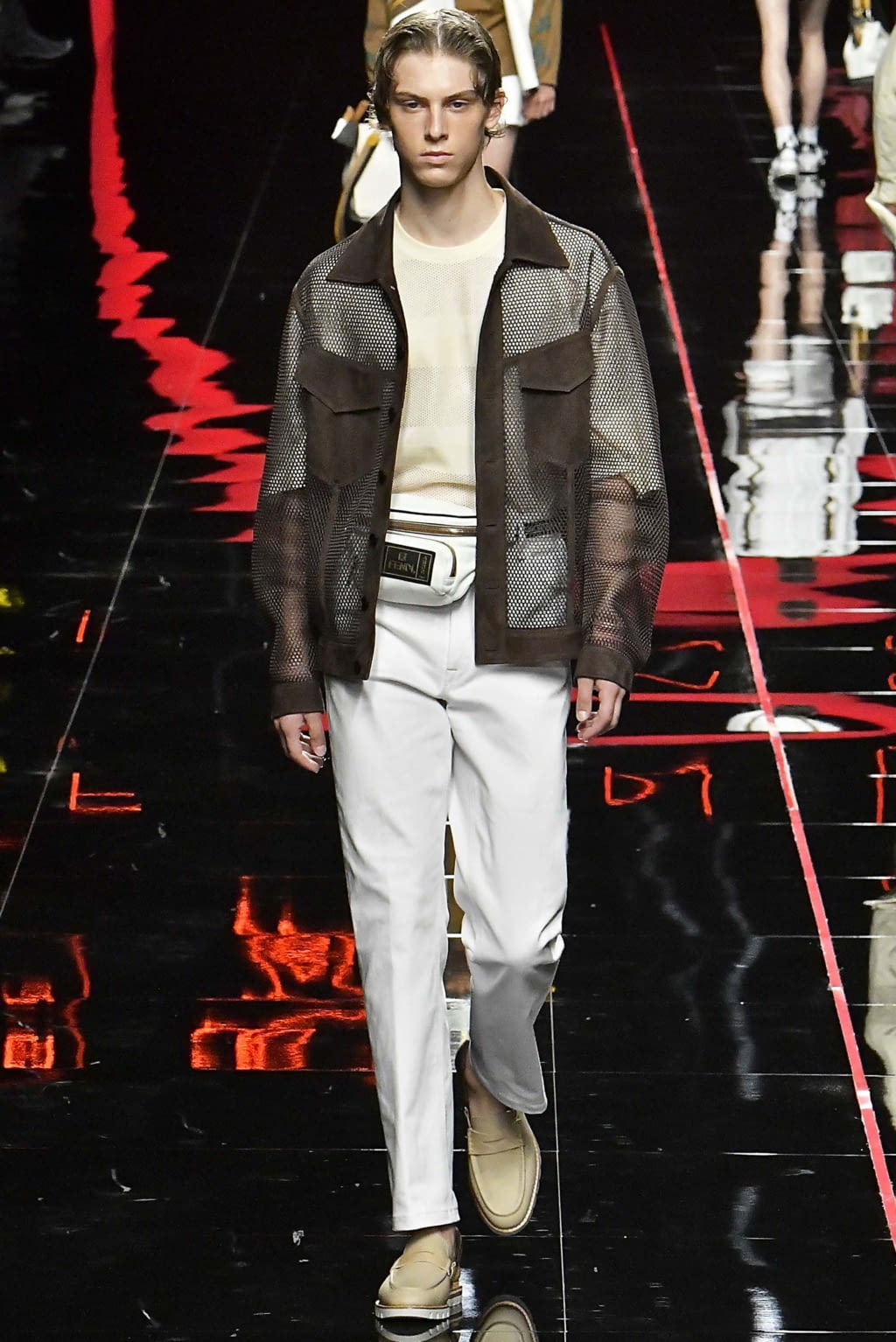 Fashion Week Milan Spring/Summer 2019 look 48 from the Fendi collection menswear